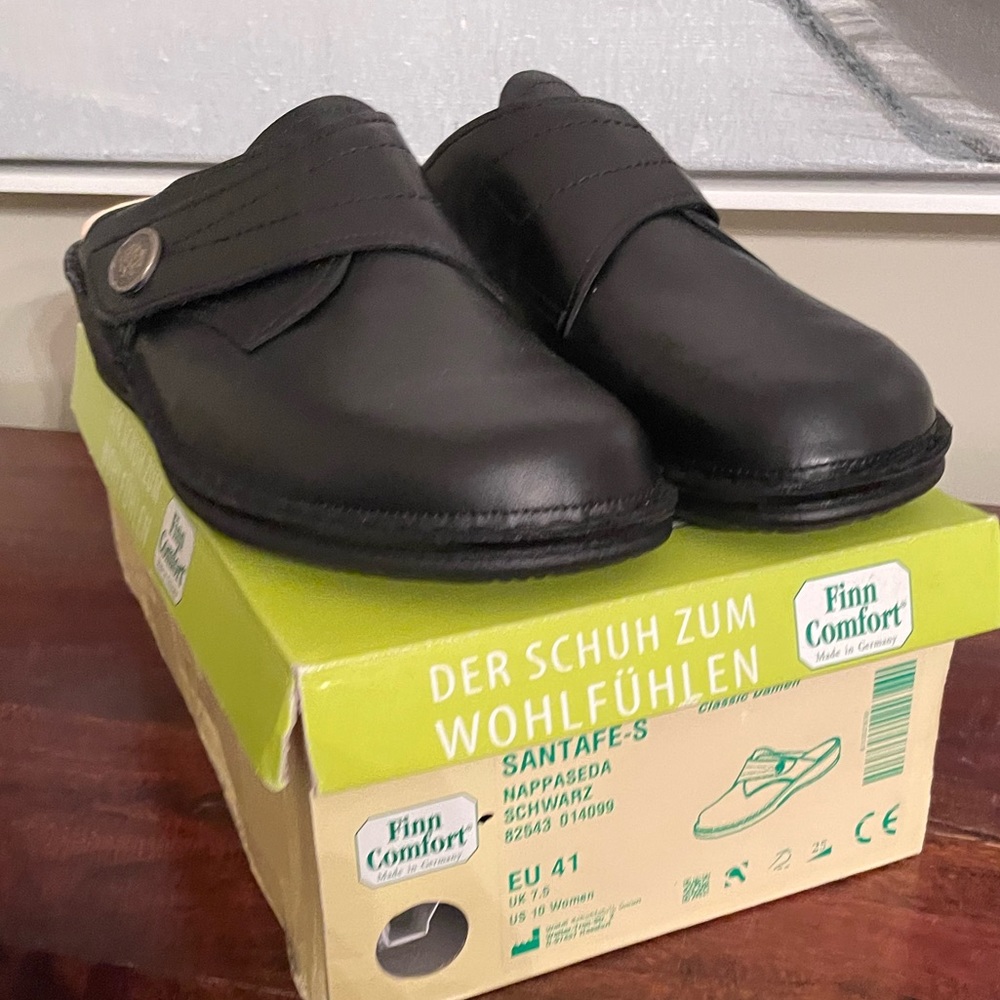 Finn Comfort Santa Fe Black Women’s 10 W